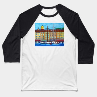 Colors of Saint-Tropez Baseball T-Shirt